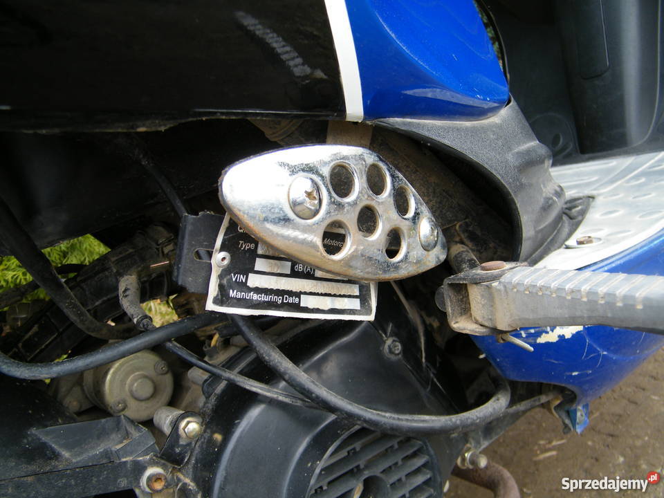 Kingway Koyot Skuter 2008 2 nowe kaski Wojciechów