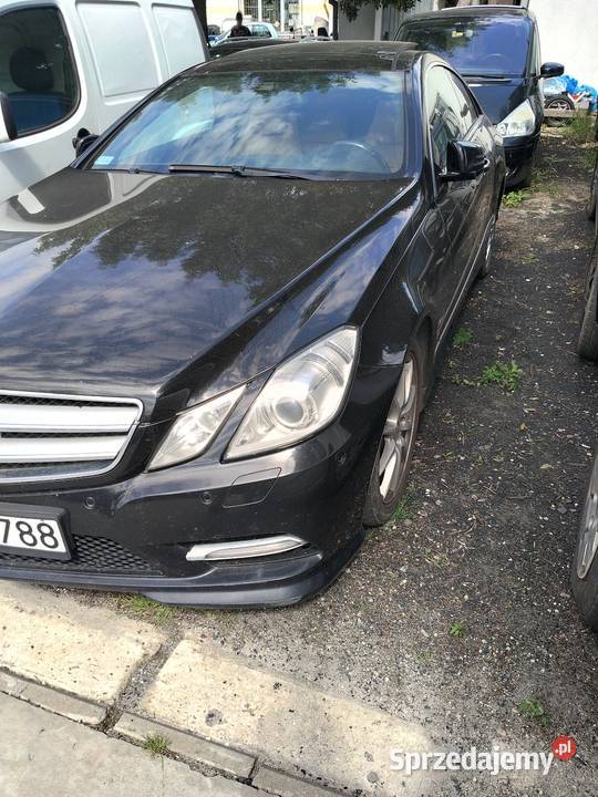 Mercedes Coupe E 220 pakiet AMG Klasa E lubelskie Lublin