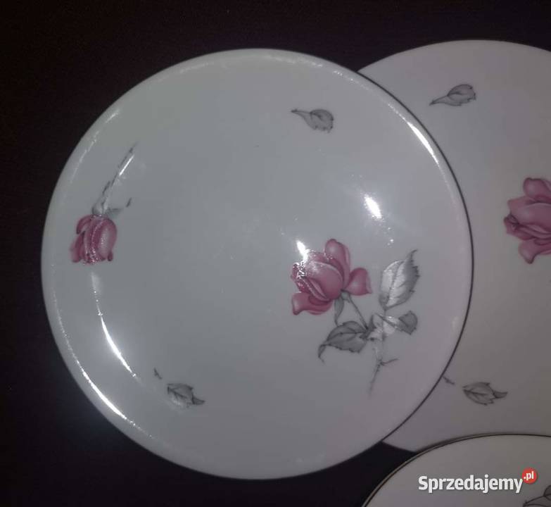 Serwis z różą
KPM Krister Germany z lat 1952 65 pomorskie Gdańsk