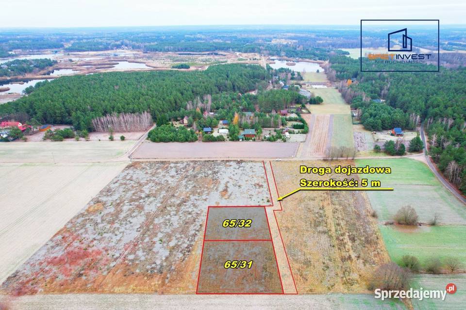 Działki letniskowe 1 jeziora 2 rzeki