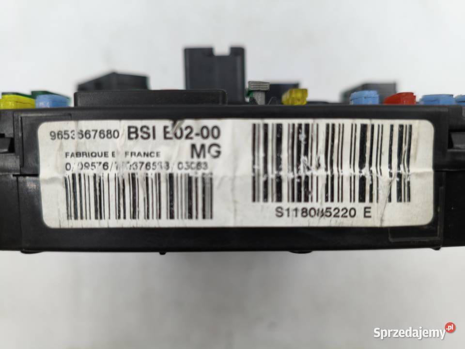 Sterownik Silnika Peugeot 206 14 8v KFW osobowe Wyszków sprzedam