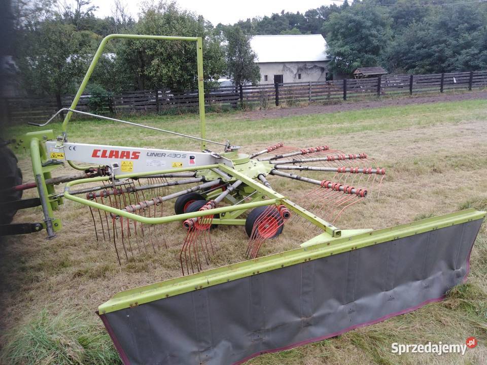 Zgrabiarka claas liner Krone stolik potinger Claas wielkopolskie