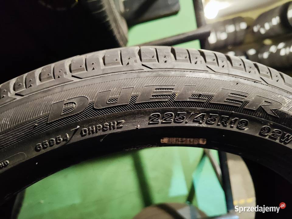 2x 22545r19 92W Bridgestone Dueler HP Sport warmińsko-mazurskie Słupy