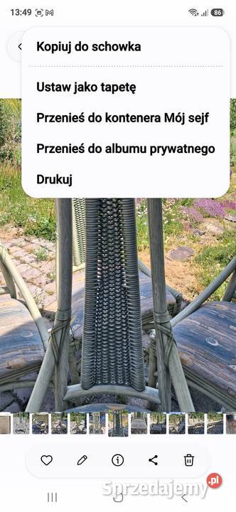 ładne krzesła rattanowe Pilzno