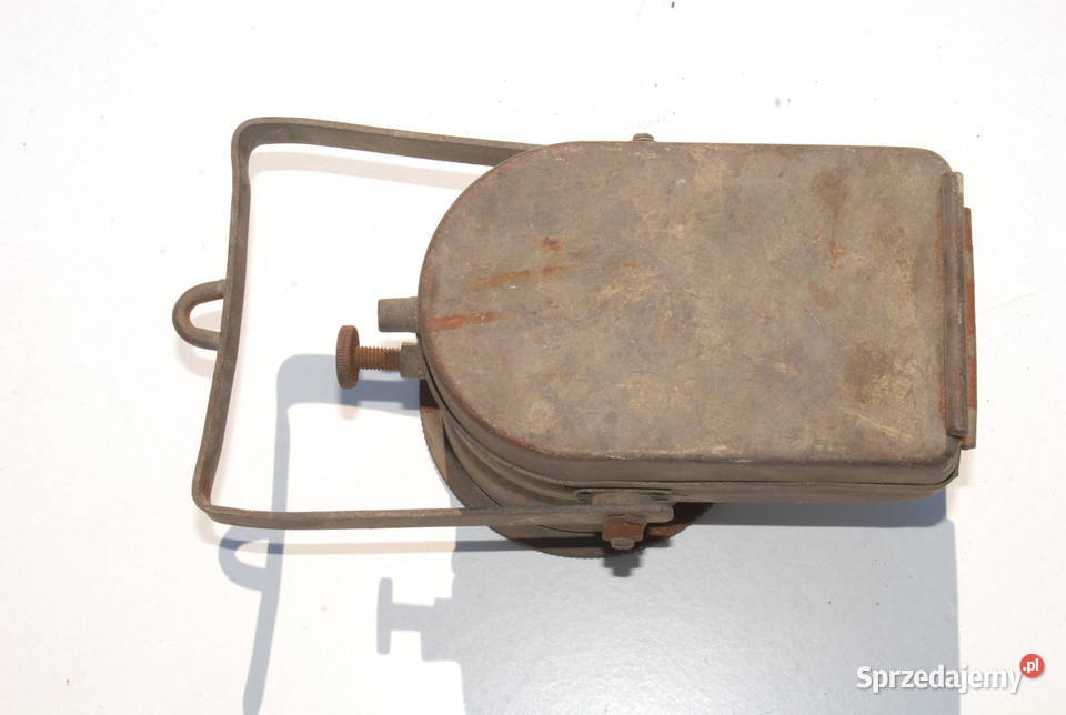Stara lampa lampka górnicza antyk unikat Cieszyn sprzedam