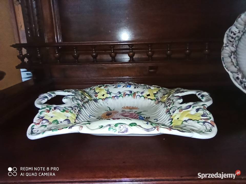Bajeczna patera ręcznie malowana Made in Italy sprzedam