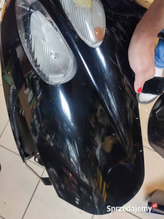 Przód czacha owiewka Yamaha Majesty czarna Elementy nadwozia