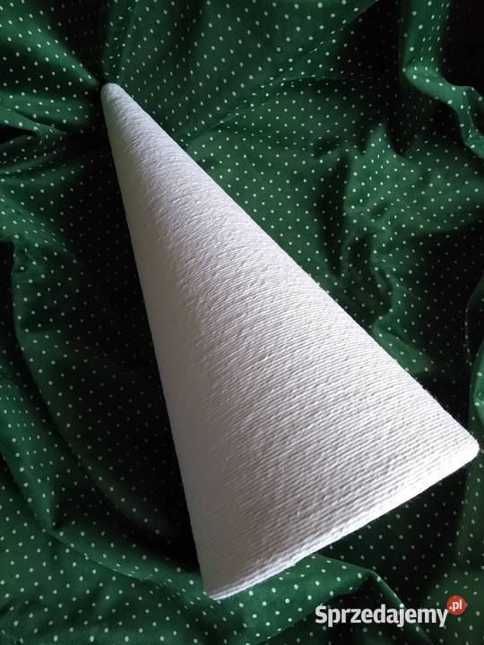 Stożek Styropianowy Baza Choinka 40 Ozdoba Gdańsk