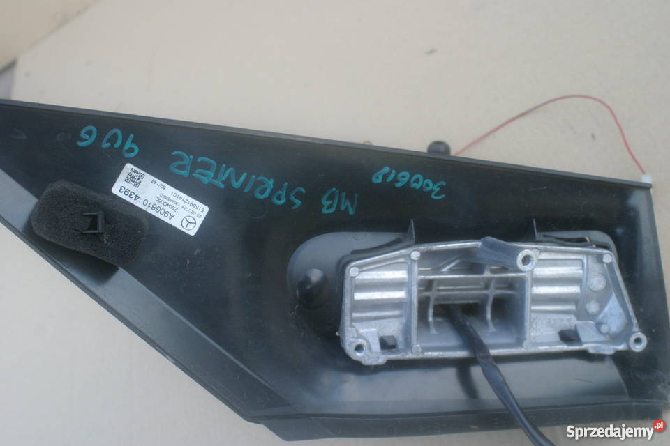 MERCEDES SPRINTER 906 CRAFTER STELAŻ LUSTERKA dostawcze lubuskie