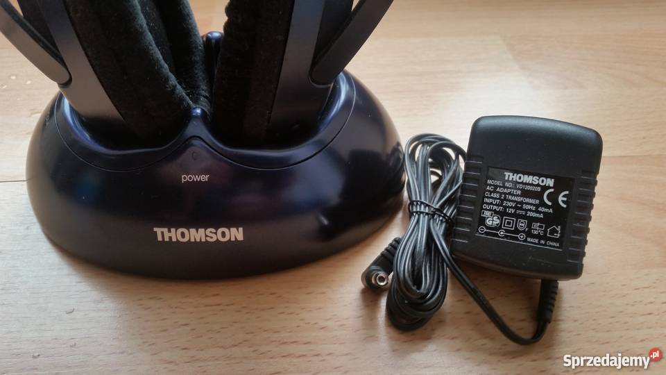 Bezprzewodowe słuchawki Thomson WHP 465 Radiowe Warszawa