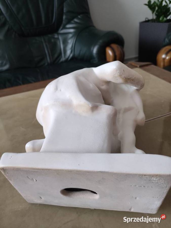 Figura ceramiczna johikera Bochyme lubelskie Janów Lubelski