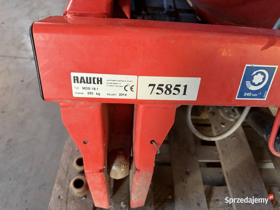 Rozsiewacz nawozu Rauch MDS 191 sterownik Rozsiewacze nawozów Sępólno Krajeńskie