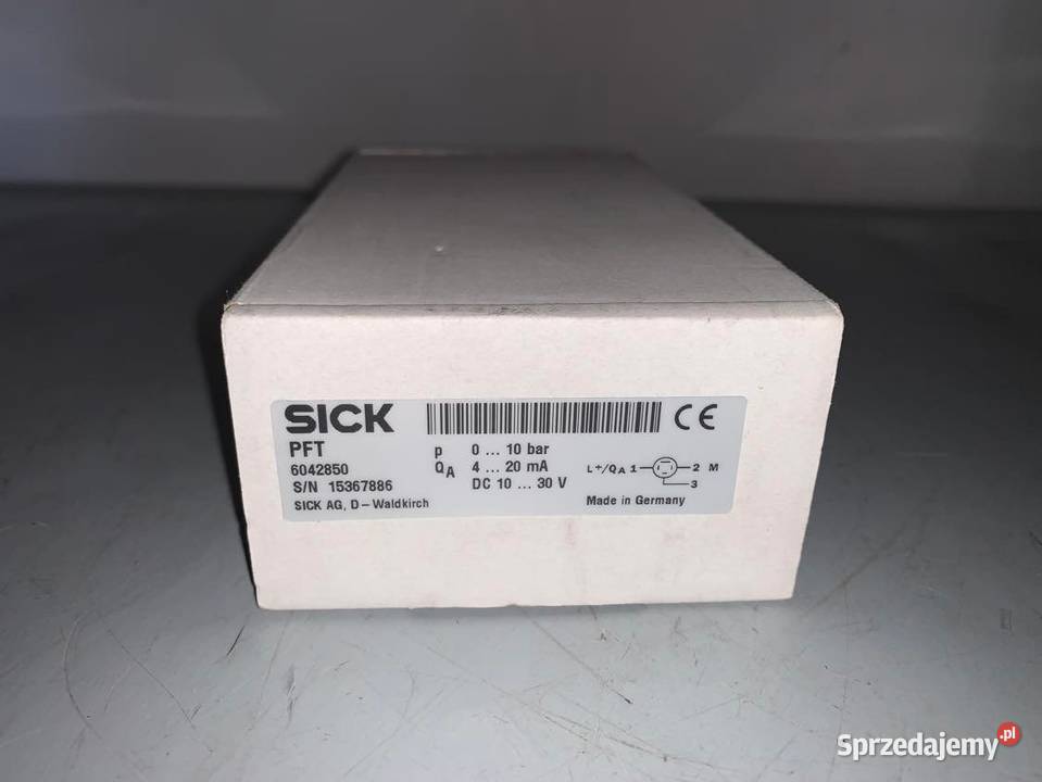 SICK PFT 6042850 Pressure Sensor 010 bar