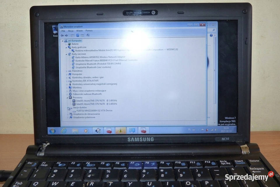 Mały Notebook 101 Samsung NC10 Sprawny ładny Warszawa