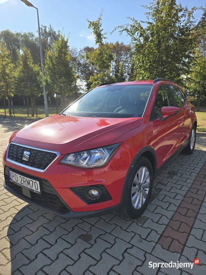 Seat Arona 2020r salon 1 właściciel i 48 autoalarm Swarzędz