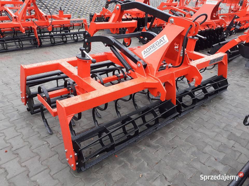 Agregat UprawowoSiewny EuroMasz 25m 27m 30m nieuszkodzony łódzkie Radomsko