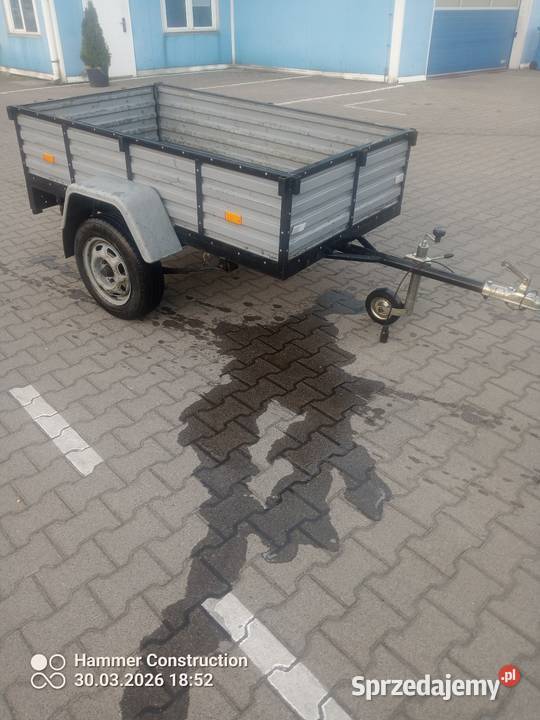 Sprzedam Przyczepkę SAM Dmc 750 Burtowe i plandeki wielkopolskie