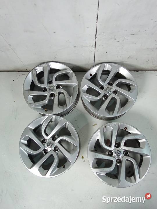 L482 FELGI ALUMINIOWE OPEL CORSA F 4X108 16X65J lubelskie