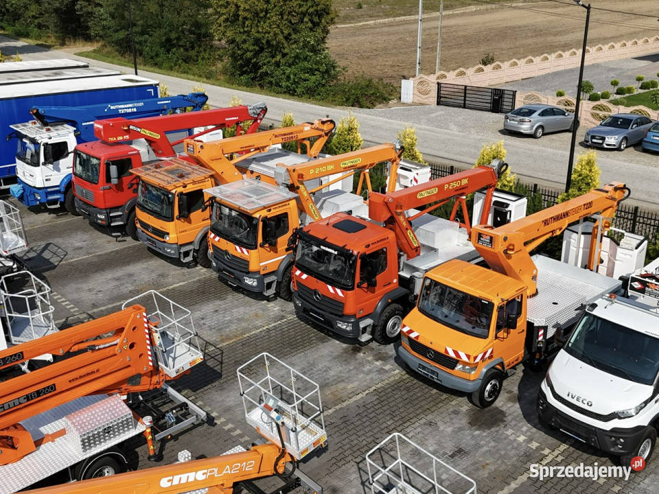 Mercedes Vario 814 D 4x4 Zwyżka RUTHMANN STEIGER Samochody ciężarowe Widełki sprzedam