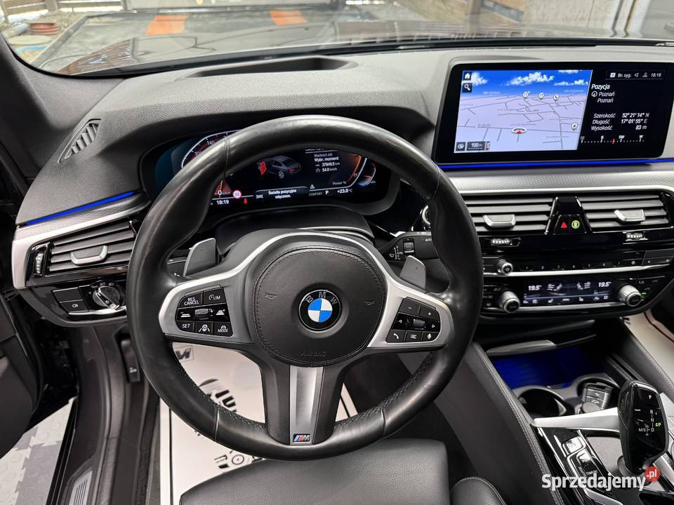 1 właściciel Salon 540d 340 Msport BEZWYPADKOWA gniazdo AUX Poznań