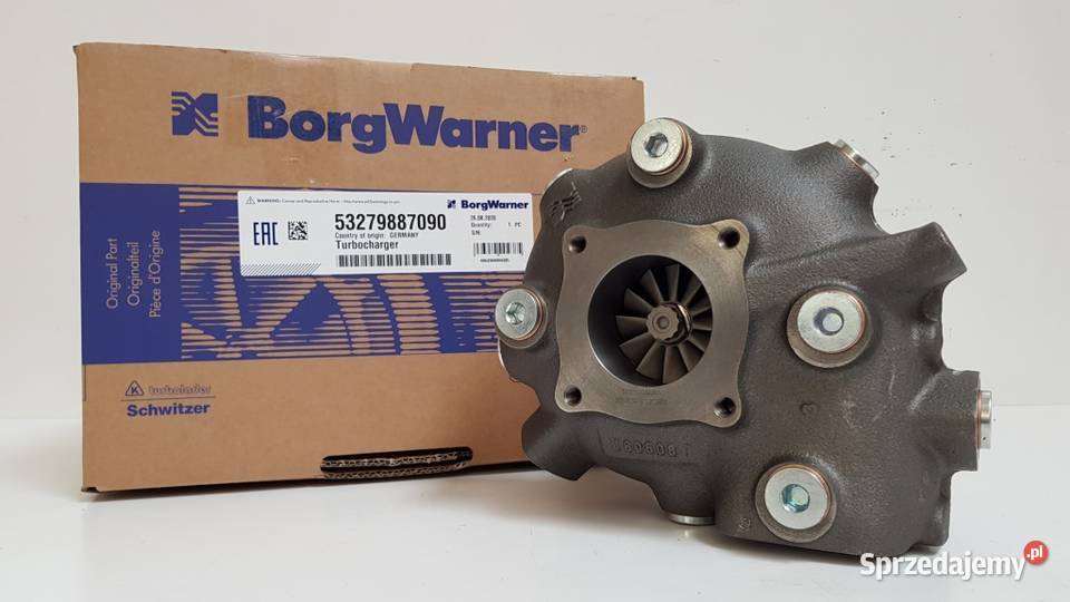 Nowa turbosprężarka BorgWarner 53279887090 mazowieckie Siedlce