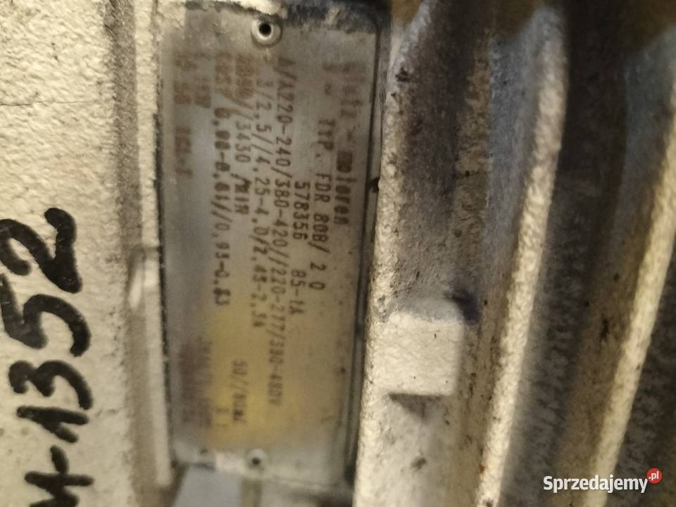 Motoreduktor z hamulcem 11kw n230obrmin Pozostałe Toruń