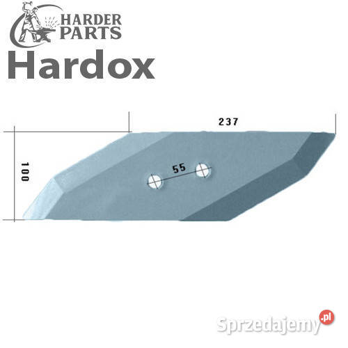 Dłuto 100ha HARDOX 3365540P S2WR części do pługa Suwałki