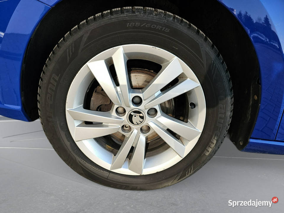 koda Fabia 10 TSI Ambition Hatchback KR8TL37 III niebieski mazowieckie Janki