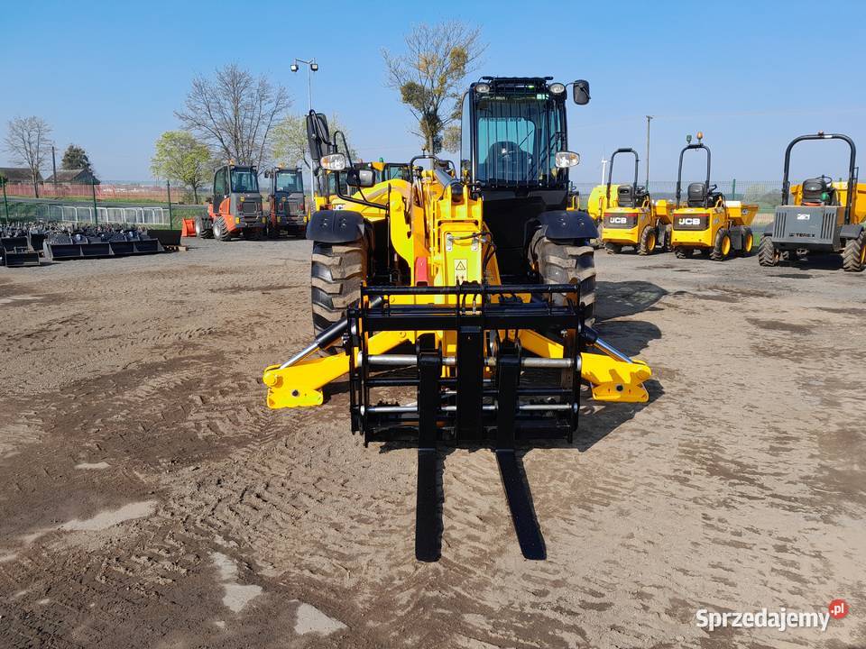 ŁADOWARKA TELESKOPOWA JCB 540140 2021R MANITOU Maszyny budowlane Krotoszyn sprzedam