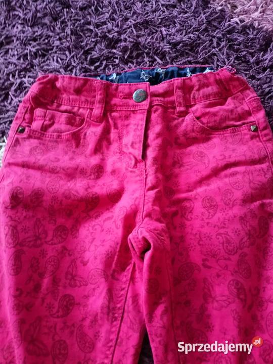 Śliczne spodnie dziewczynki rozmiar 122 Włocławek