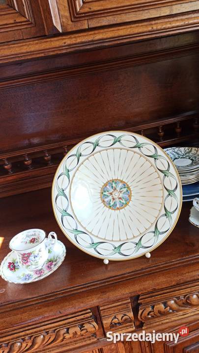 Niezwykła Elegancka patera Ręcznie zdobiona pomorskie Gdańsk sprzedam