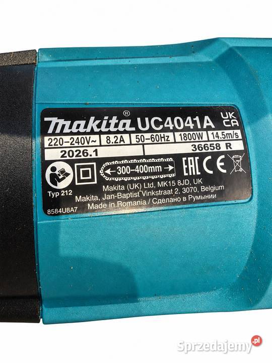 Piła łańcuchowa Makita UC4041A 1800W 40 małopolskie Tarnów sprzedam