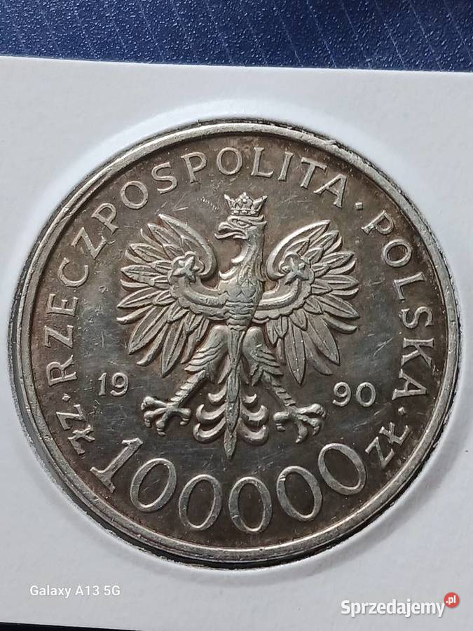 100 000 Solidarność 1990 r Typ A 2
