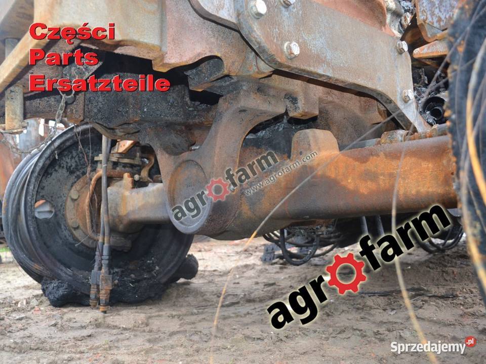 Massey Ferguson 5609 części skrzynia biegów oś Byków