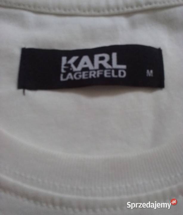 Koszulka Karl Lagerfeld z metką Skrobów