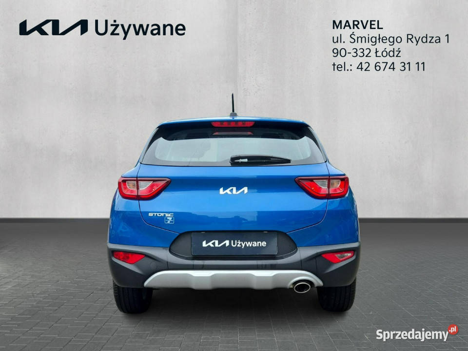 Kia Stonic 10 100 6 MT Wersja M Salon FV23 elektryczne lusterka łódzkie Łódź sprzedam