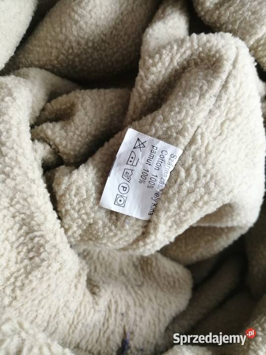 Ogrodniczki sztruksowe ocieplane polarem 98 Czeladź