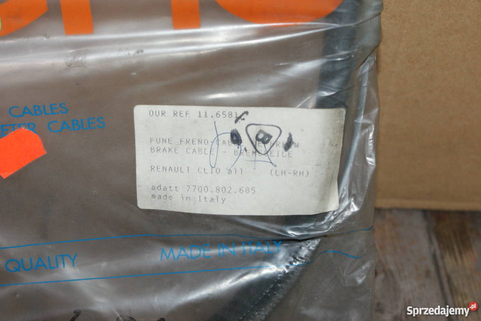 LINKA HAMULCA RĘCZNEGO RENAULT CLIO 9098 1430mm Białobrzegi