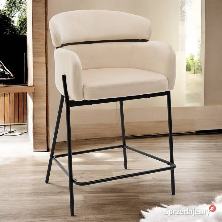 Hoker Tapicerowany Bolzano Jasnobeżowy Wysyłka Tarchały Małe