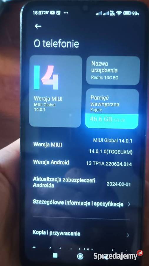 Sprzedam smartfona Redemi 13 C 5G Xiaomi Malbork