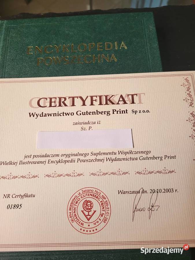 Wielka ilustrowana encyklopedia powszechna Zielona Góra