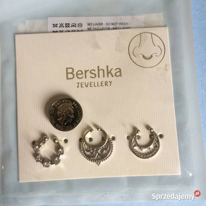 kolczyki do nosa bez przekuwania Zamość