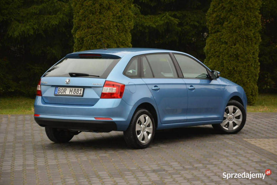 koda RAPID 14TDI 90 DSG Parktronic Klimatronic z immobilizer Ostrów Mazowiecka sprzedam