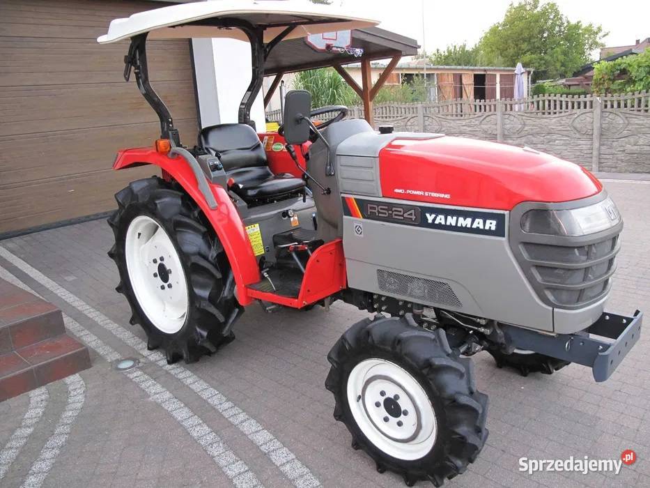 Mini Traktorek Yanmar RS24 4X4 24 Wspomaganie