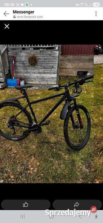 XC 290 Comp posiada widelec poduszkowy o skoku pomorskie Prabuty