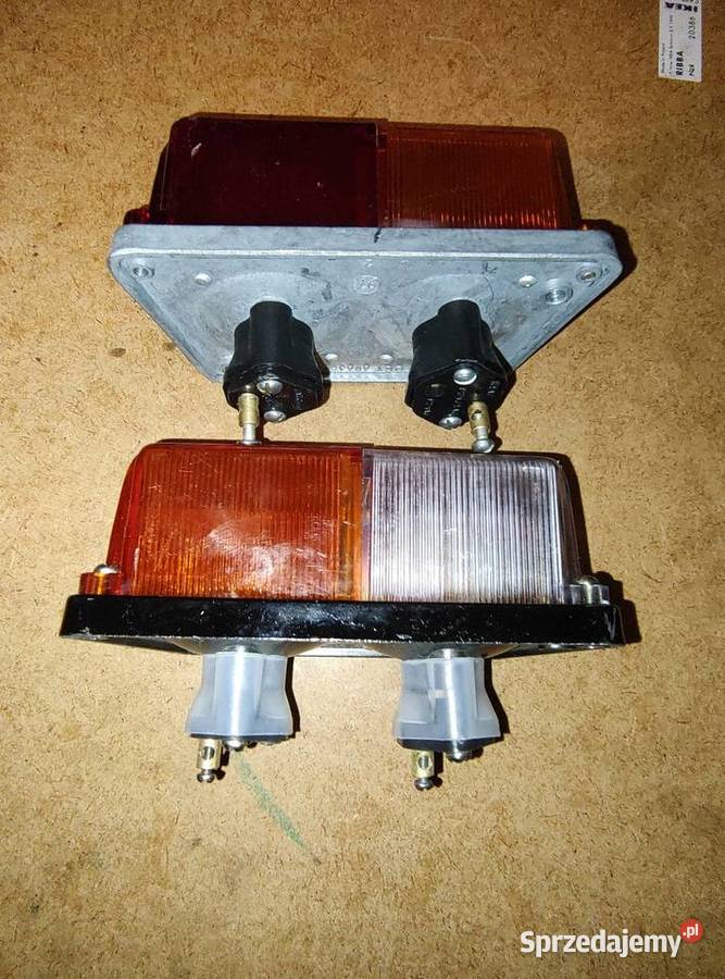 Nowe lampki na błotnik bocznego wózka Dniepr MT wielkopolskie Leszno