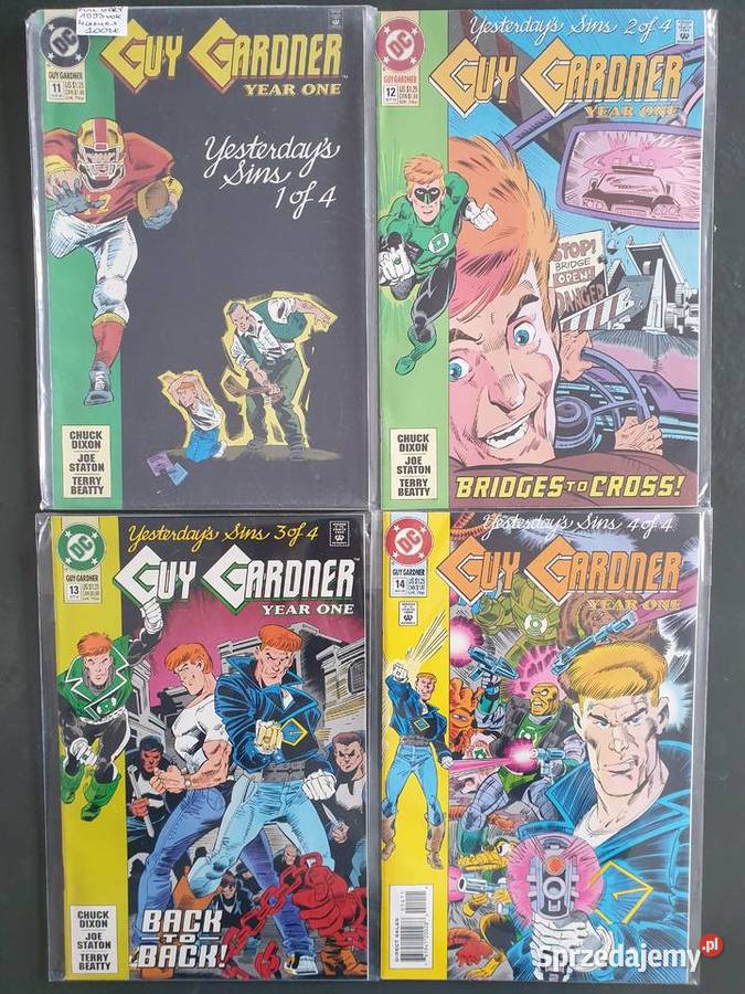 Guy Gardner Year One 4 komiksy DC USA Green pomorskie Gdynia