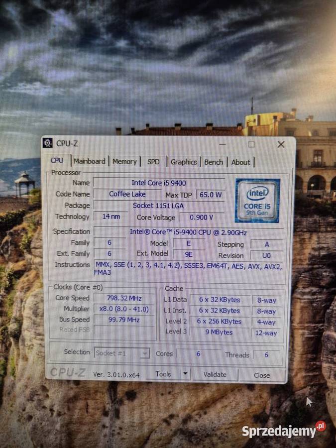 Lenovo V530 i59400 8 GB DDR4 SSD M2 256GB HDD Liczba rdzeni procesora 6 Ruda Śląska