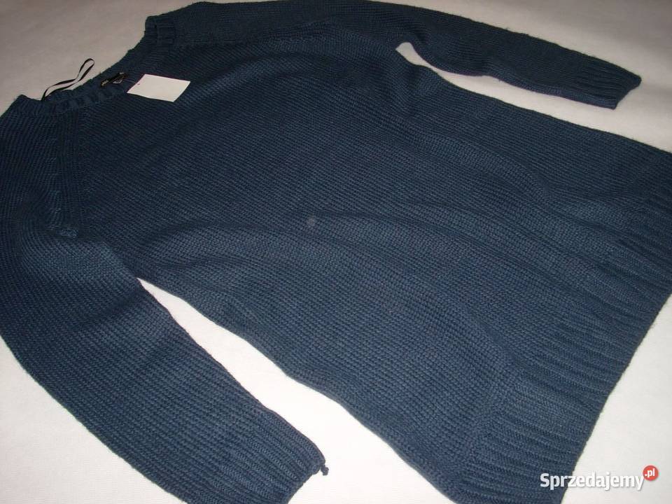HM Sukienka Sweter NOWA Granat 40 42 L XL Nowy Sącz