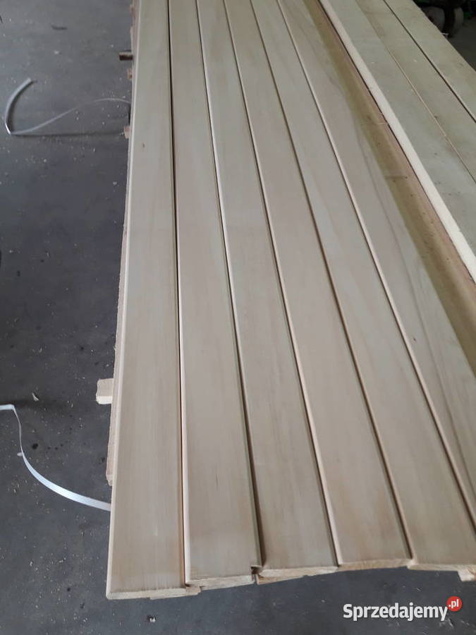 Deska lipowa lipa boazeria sauna Borsukówka